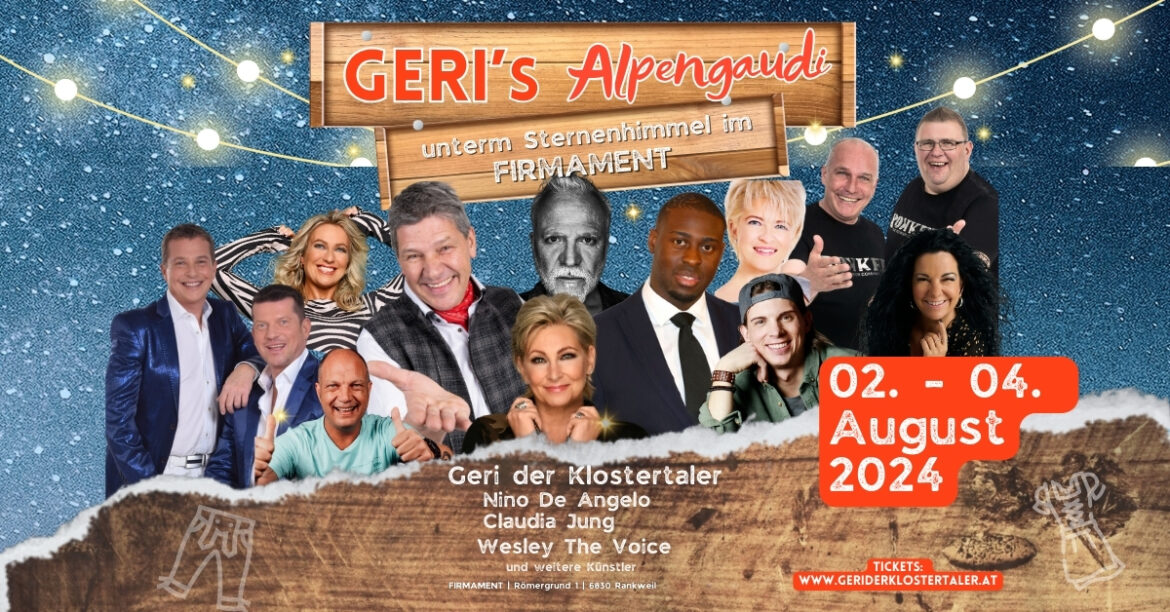 Geri’s Alpengaudi unterm Sternenhimmel